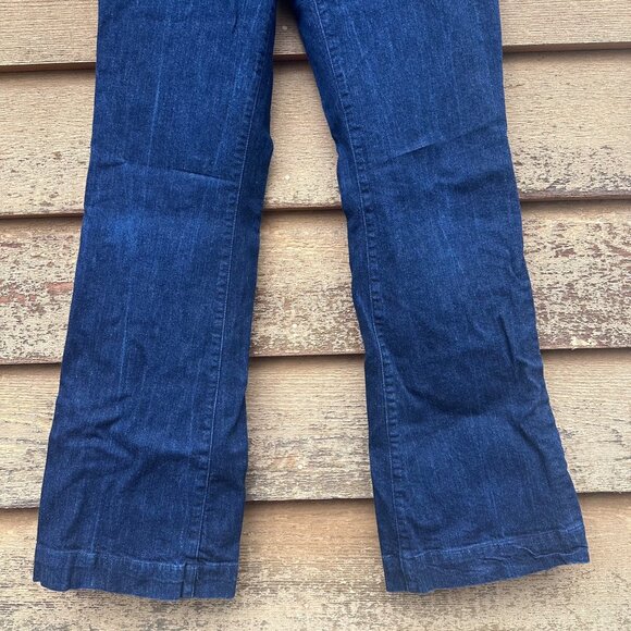 American Rag Womens Dark Denim Trouser Jeans Size 11 - Picture 5 of 10